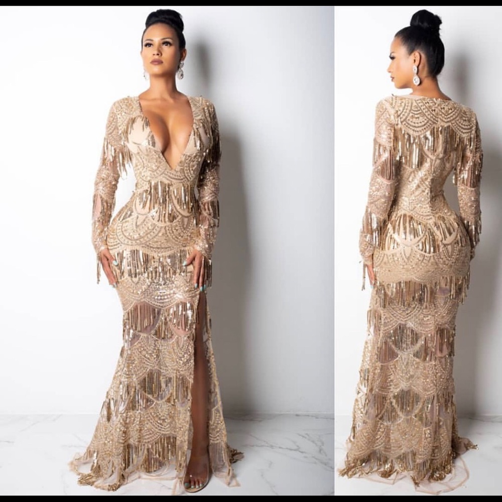 Sequin Mermaid Gown